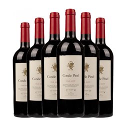 Conde Pinel Tempranillo Trocken — Seco Roble 75 cl Vino Tinto (Caja de 6 unidades)