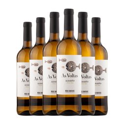 Condes de Albarei As Voltas Albariño Rías Baixas 75 cl Vino Blanco (Caja de 6 unidades)