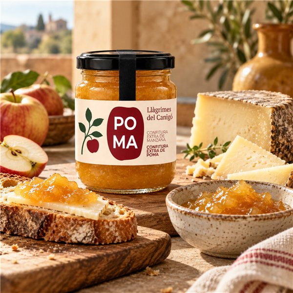 Confiture Extra de Pomme à la Cannelle – 215 g-detalle