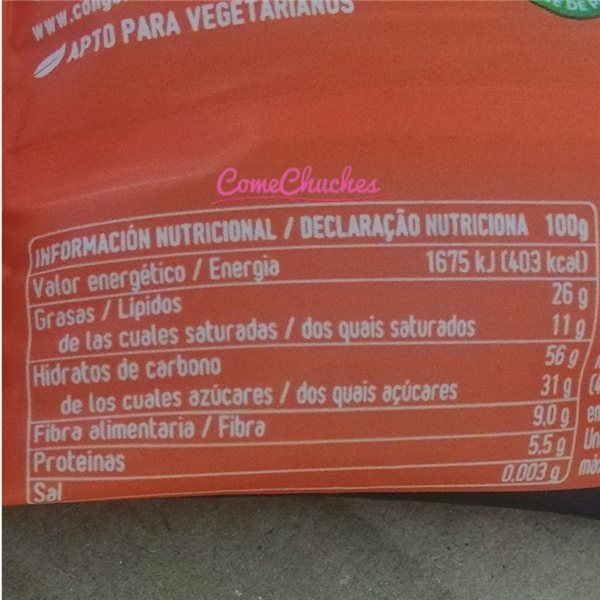 Conguito 14 Units 55 Gr Mr.Corn-trasera