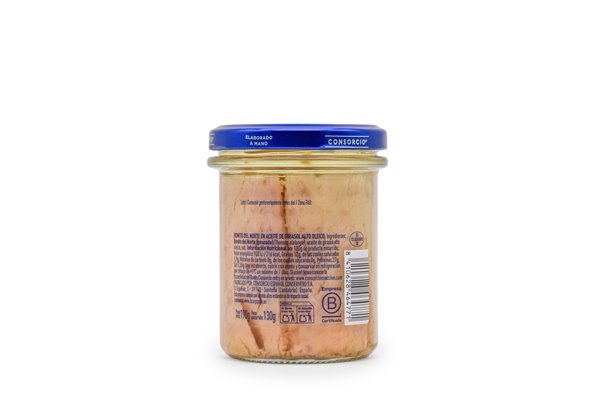 Consortium - Thon Blanc à l'Huile de Tournesol de haute teneur en acide oléique (190 g)-detalle