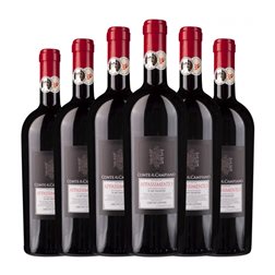 Conte di Campiano Negroamaro Semiseco Puglia Appassimento, Passito 75 cl Vino Tinto (Caja de 6 unidades)