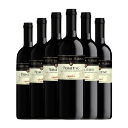 Contessa Marina Castellani Primitivo Puglia 75 cl Vino Tinto (Caja de 6 unidades)