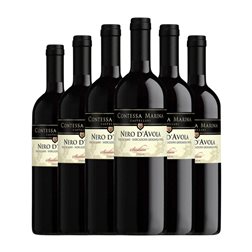 Contessa Marina Nero d'Avola Sicilia 75 cl Vino Tinto (Caja de 6 unidades)