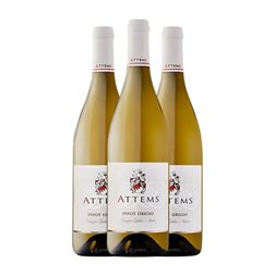 Conti Attems Pinot Gris Friuli - Venezia Giulia 75 cl Vino Blanco (Caja de 3 unidades)