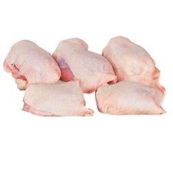 Chicken thighs, approximately 800 grams.
