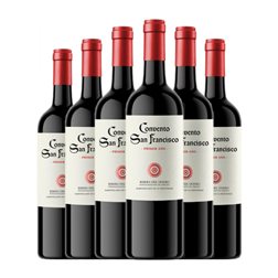 Convento San Francisco Primer Año Ribera del Duero 75 cl Vino Tinto (Caja de 6 unidades)