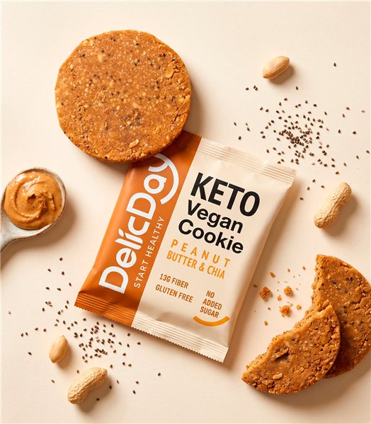 Cookie Keto Beurre de Cacahuète & Chia-lateral