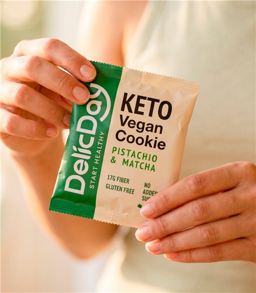 Cookie Keto Pistache & Matcha-trasera