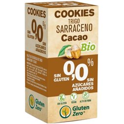 Biscuits au sarrasin et cacao (sans sucre ajouté) sans gluten Bio 100g