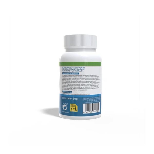 Kautable Ananas-Herz 600mg 100 Tabletten Sotya-trasera