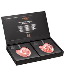 Corte a cuchillo de Jamón de Teruel DOP Oro Blanco