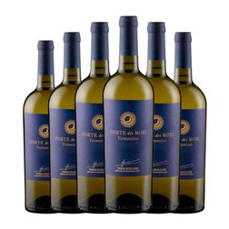 Corte dei Mori Vermentino Trocken — Seco Terre Siciliane Blue — Azul 75 cl Vino Blanco (Caja de 6 unidades)