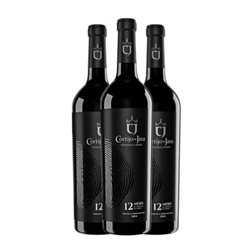 Cortijo de Jara 12 Meses Vino de la Tierra de Cádiz Crianza 75 cl Vino Tinto (Caja de 3 unidades)