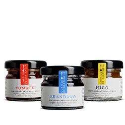 Cortijo de Sarteneja Pack Trio de Mermeladas Ecologicas 3x28gr.