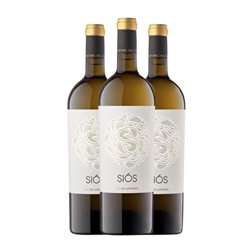 Costers del Sió Siós Pla de Lledoner Costers del Segre 75 cl Vino Blanco (Caja de 3 unidades)