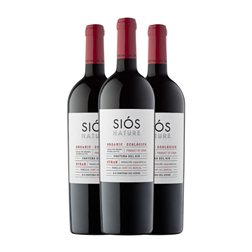 Costers del Siós Nature Syrah Costers del Segre 75 cl Vino Tinto (Caja de 3 unidades)
