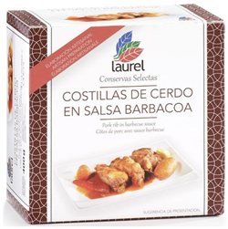 Costillas de cerdo en salsa barbacoa