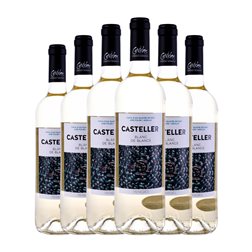 Covides Casteller Penedès Blanc de Blancs 75 cl Vino Blanco (Caja de 6 unidades)