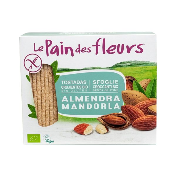 Crackers aux amandes Bio 150g Le Pain des Fleurs-izquierda