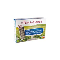 Crackers de Sarrasin sans sel et sans gluten Bio 300g Le Pain des Fleurs