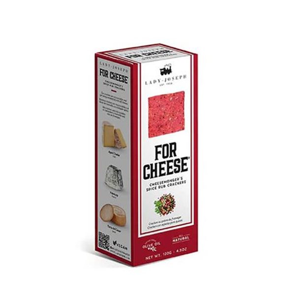 Crackers con especias para quesos, Lady Joseph (8 unidades)-lateral