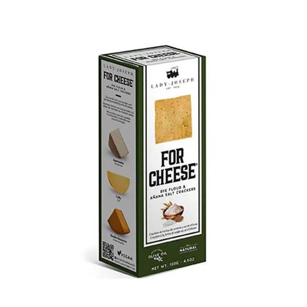 Crackers con harina de centeno y sal de Añana, Lady Joseph (8 unidades)-lateral