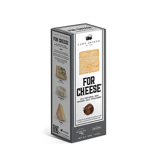 Crackers au sel fumé en bois de chêne, Lady Joseph (8 unités)-detalle
