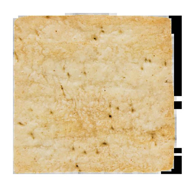 Crackers con sal ahumada en madera de roble, Lady Joseph (8  unidades)-lateral