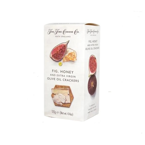 Biscuits à l'huile d'olive vierge extra, figues et miel The Fine Cheese CO 125g