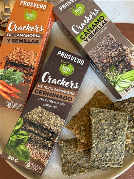 Keto Hanf- und Samen-Cracker mit Kreuzkümmel-lateral