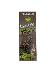 Keto Hanf- und Samen-Cracker mit Kreuzkümmel