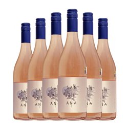 Cramele Recas Sanziana Pinot Negro Rosé — Rosado 75 cl Vino Rosado (Caja de 6 unidades)