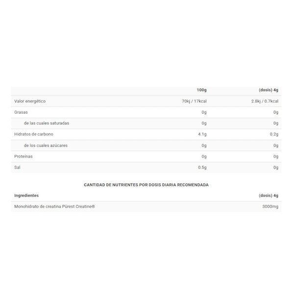 Creabig Pürest Creatine 340 g-lateral