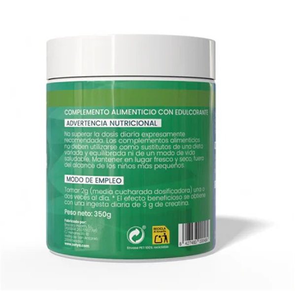 CREATINA 350 GR POLVO SABOR LIMÓN-lateral