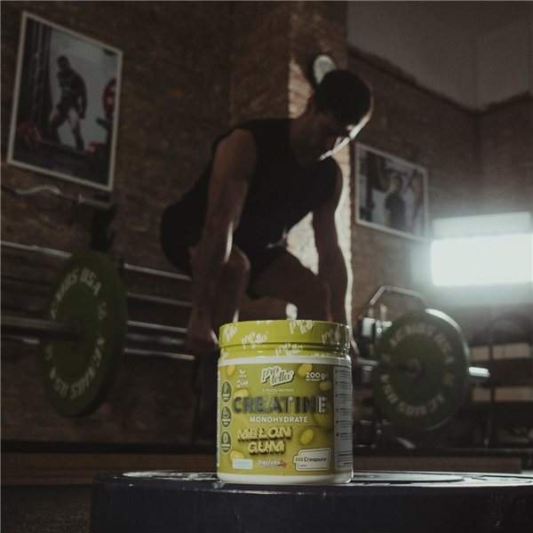 Creatina Creapure® Melon Gum 200g-izquierda