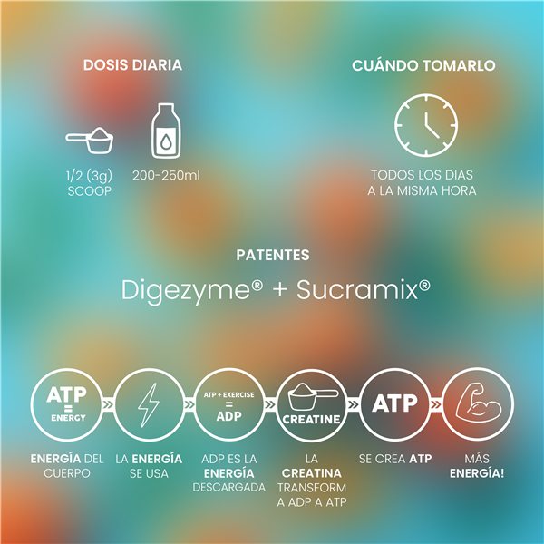 Creatina Mesh 200 Ice Tea Peach 300g-izquierda