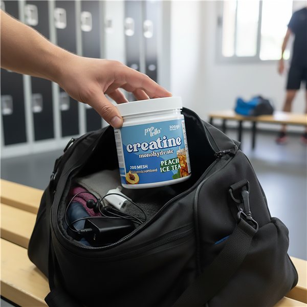 Creatina Mesh 200 Ice Tea Peach 300g-lateral