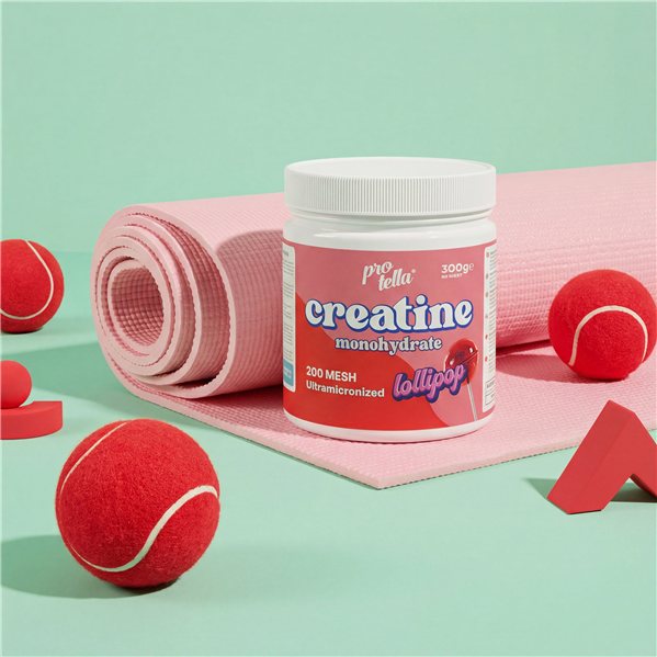 Creatine Mesh 200 Lollipop 300g se traduce al francés como:

**Créatine Mesh 200 Lollipop 300g**-lateral