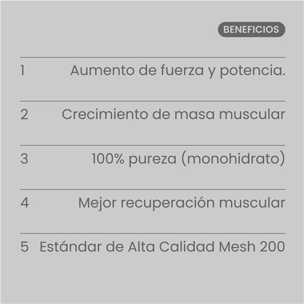 Créatine Mesh 200 Neutre 300g-lateral