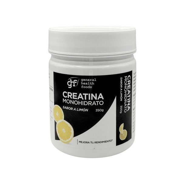 Créatine Monohydrate goût citron 350g GHF-trasera