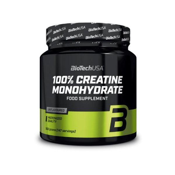 Kreatinmonohydrat 100% neutral 300g BiotechUSA-detalle