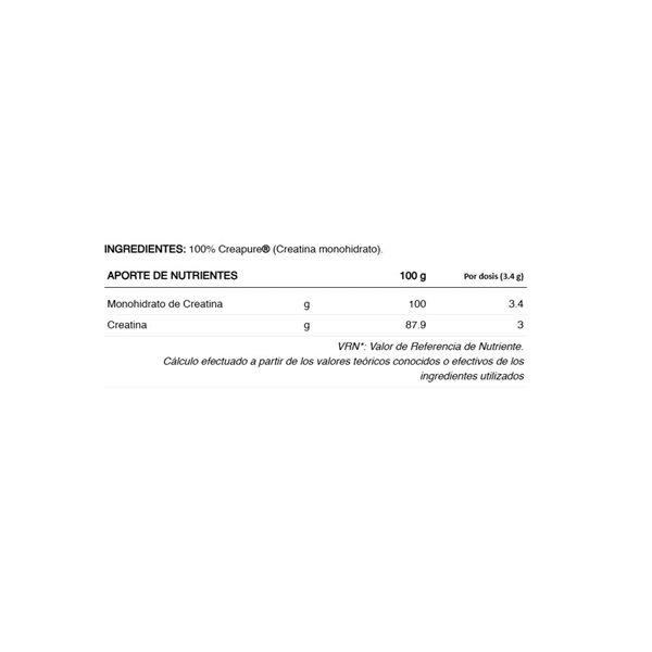 Créatine Creapure 100% Monohydrate 300 g-detalle