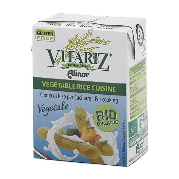Crema arroz liquido cuisine 200 ml Vitariz-lateral