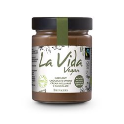 CREMA CHOCOLATE AVELLANAS VEGAN VIDA VEGAN 270 GR BIO