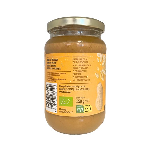 Bio-Erdnusscreme 350g Biocop-detalle