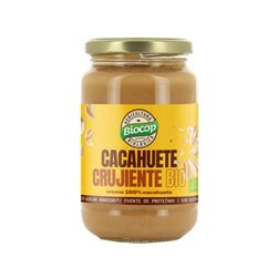 Crema de cacahuete crujiente Bio 350g Biocop