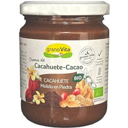 Bio Erdnusscreme mit Kakao 250g