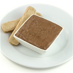 Crema de cacao para untar sin azúcar con edulcorantes