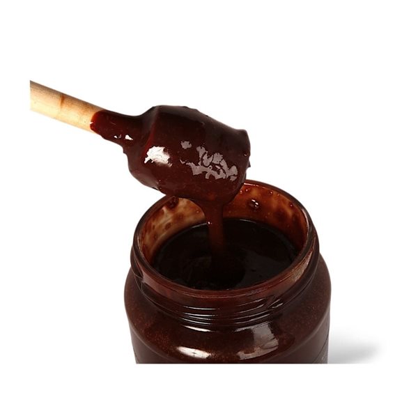 Schokoladencreme mit Honig und Haselnüssen - 400 g.-lateral